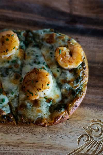 Shrimp Scampi Flatbread