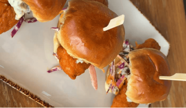 Buffalo Chicken Sliders