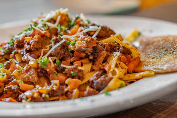 Homemade Bolognese Pasta