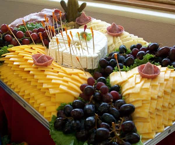 cheese & salami tray