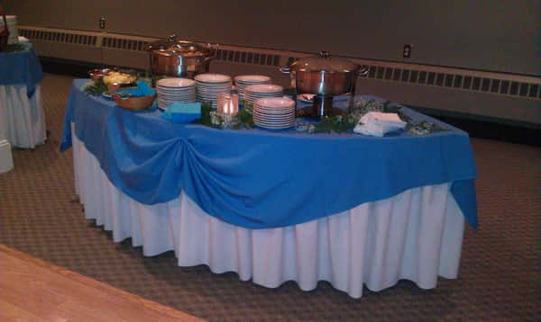 catering table