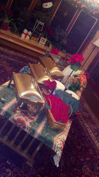 catering table