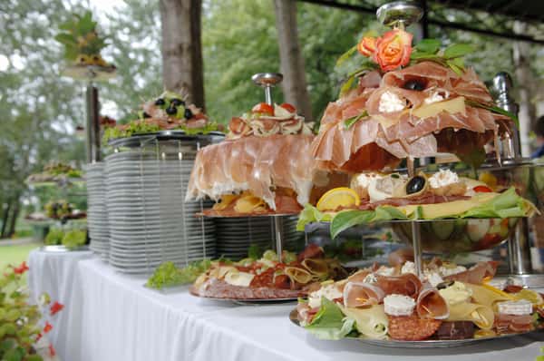catering table