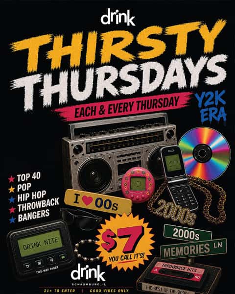 Thirsty Thursday at DRINK Nightclub