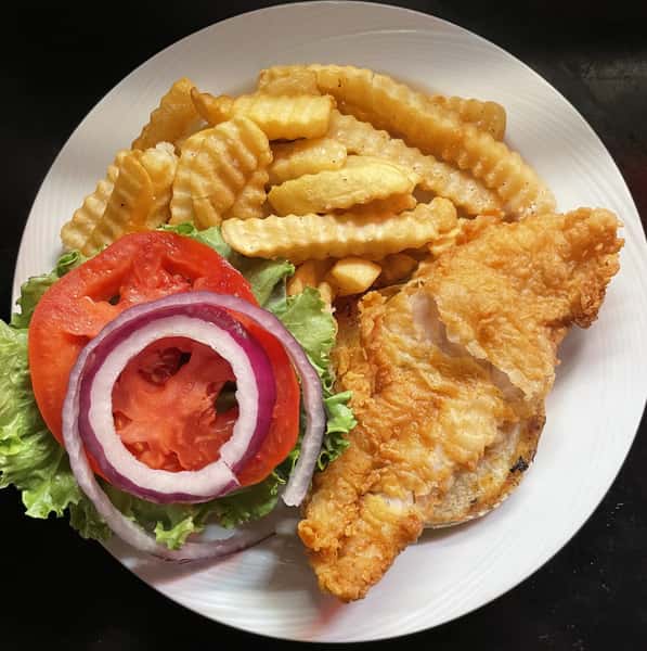 Fried Grouper Sandwich