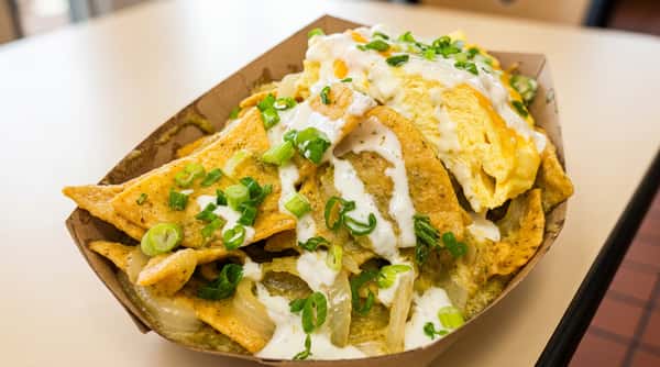 Chilaquiles Biscuits And Gravy