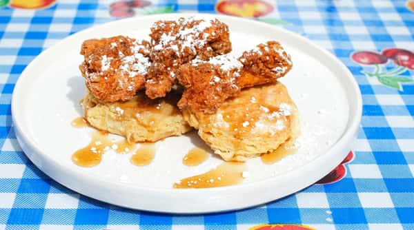 Fried Chicken and Biscuits