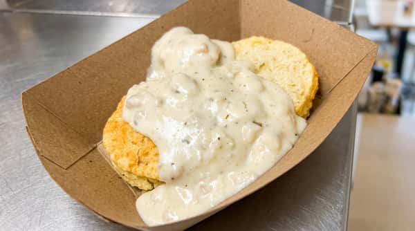 Single Biscuit With Gravy