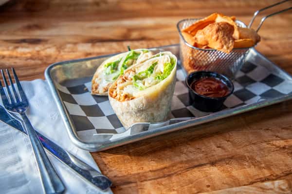 Garlic Caesar Wrap