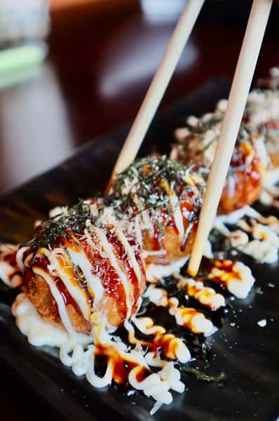 Fried ball appetizers