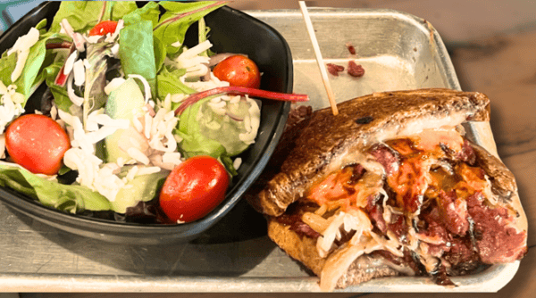 VLB Half Reuben with Truffle Parm Chips