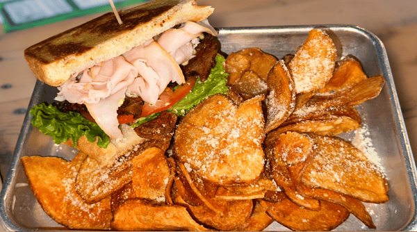VLB Half Turkey BLTA with Truffle Parm Chips