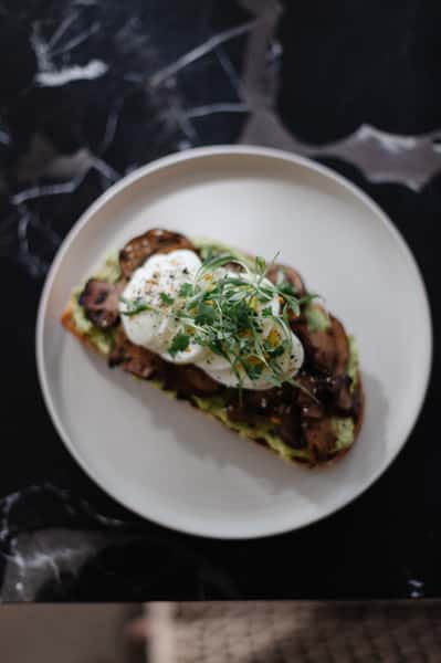 Shroom Avo Toast