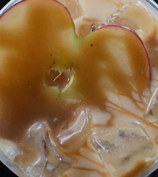 Salted Caramel Apple Latte