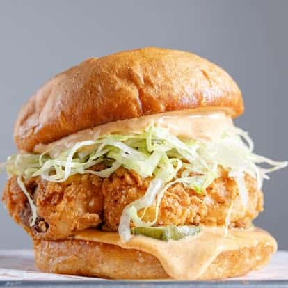 chicken burger