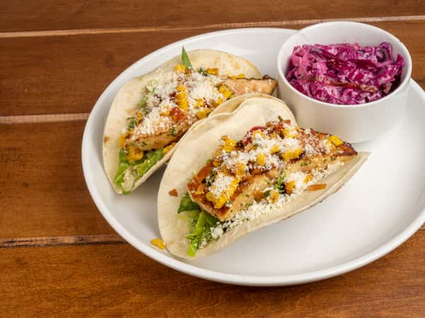 Grilled Salmon Tacos