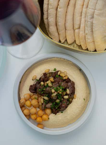 HUMMUS SHAWERMA BEEF