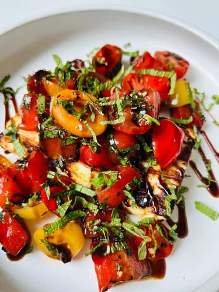 GRILLED WATERMELON HALOUMI