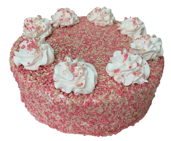 Strawberry Crunch Cake
