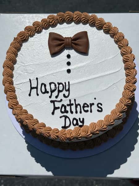 Bow Tie Father's Day Cake