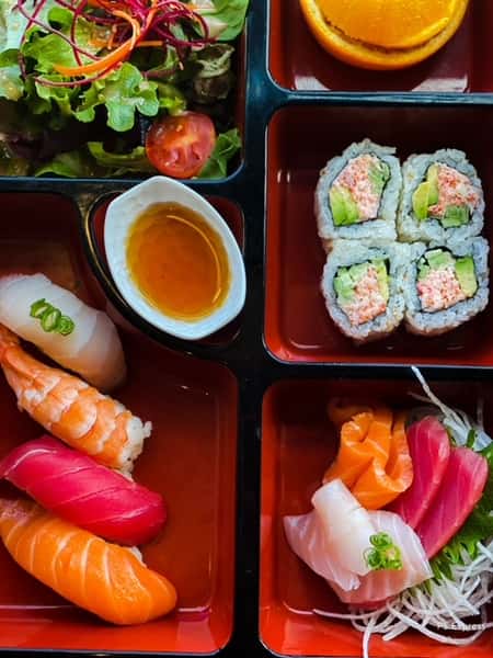 Sushi & Sahsimi Combo Bento