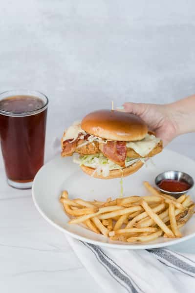 West Coast Chicken Club Sandwich