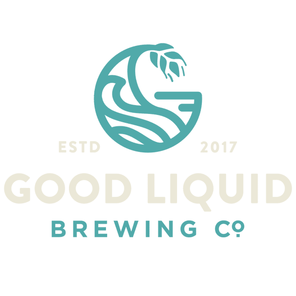 teal and white logo
