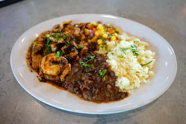 Caribbean Chicken & Shrimp