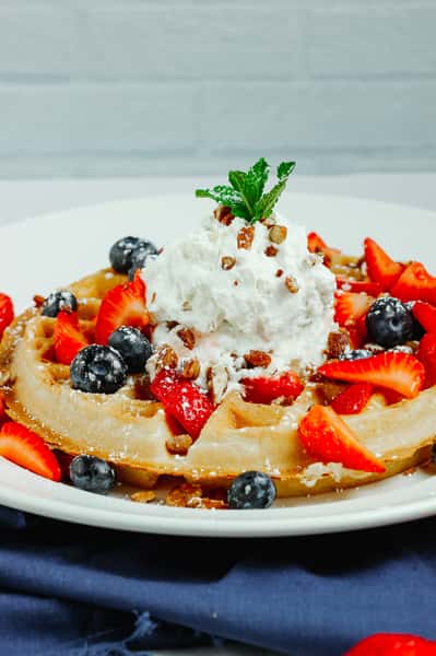 Fresh Berry Waffle