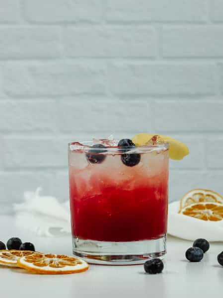 Blueberry Bourbon Lemonade