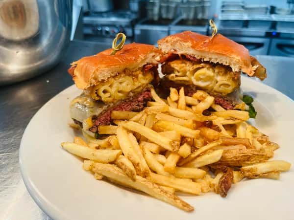 The blazing axe burger