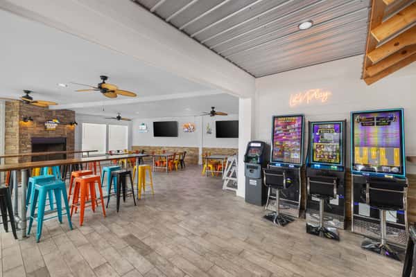 Coconuts Beach Bar & Grill - get lucky on our slots!