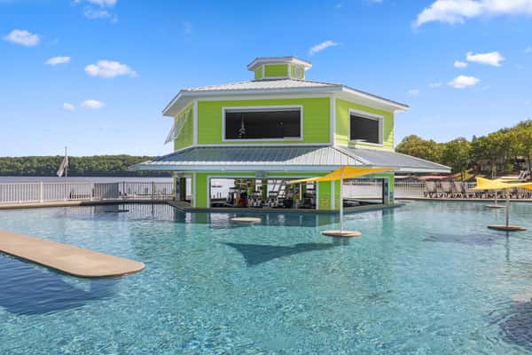 Swim-up bar at Coconuts