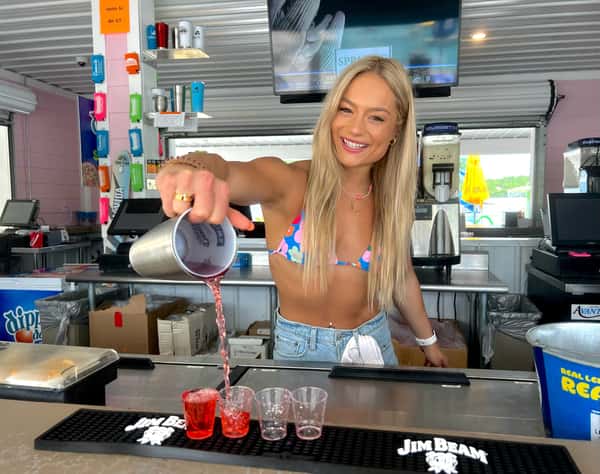 pouring shots