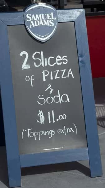 It’s back! our famous two slice special now available every day, all day seven days a week. #tonyspizzamiami #foodiefinds #pizzatime #pizzeríaenmiami #pizzabytheslice
