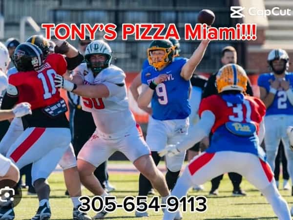 Ovens are ON!!! 12 pm to 8 PM,we are ready for your Super Bowl party. Impress your friends with food made locally here in Miami Gardens Florida. Takeout, delivery and dining room.
Call 305-654-9113#pizza #pizzamiamigardens #wingsmiamigardens #catering #pizzadelivery