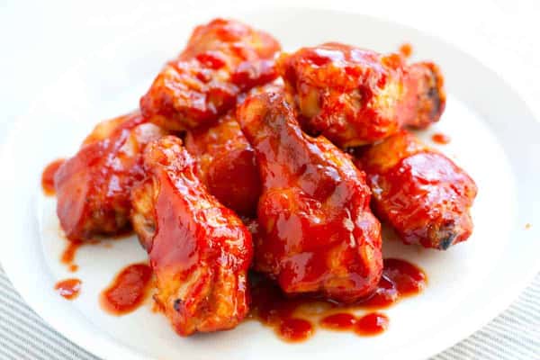 BBQ BUFFALO BONELESS WINGS 10 CT