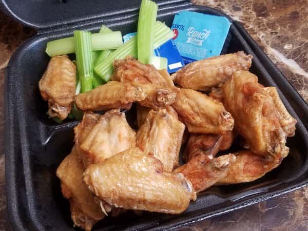 PLAIN BONE IN WINGS 10 CT