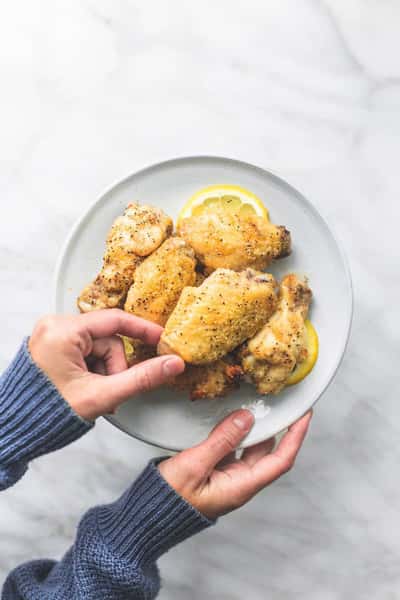 LEMON PEPP BONELESS WINGS 10 CT