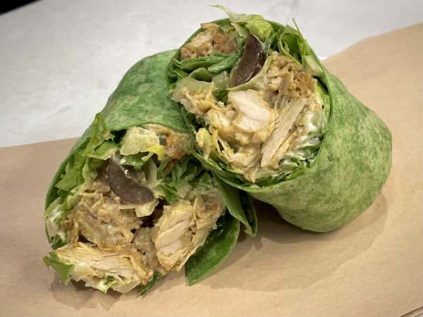 CURRY CHICKEN SALAD WRAP