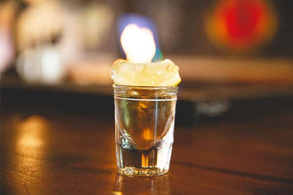 german chocolate cake shot