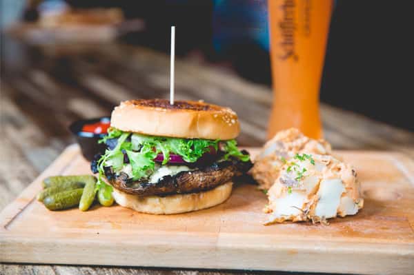 Portobello Mushroom Burger