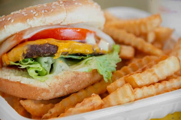 BBQ Cheeseburger COMBO