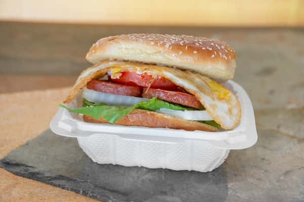 Spam & Egg Sandwich