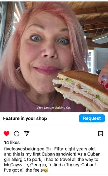 Turkey Cubano Sandwich