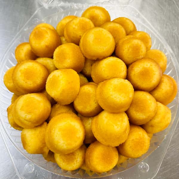 Party Platter of Rum Cake Bites