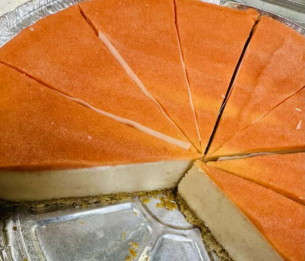 Guava Dulce De Leche Cheesecake (GF) whole