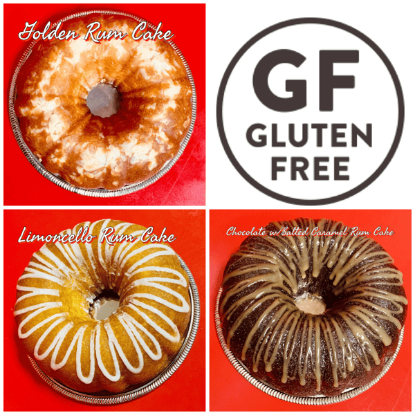 Large Bundt Rum Cake Gluten Free