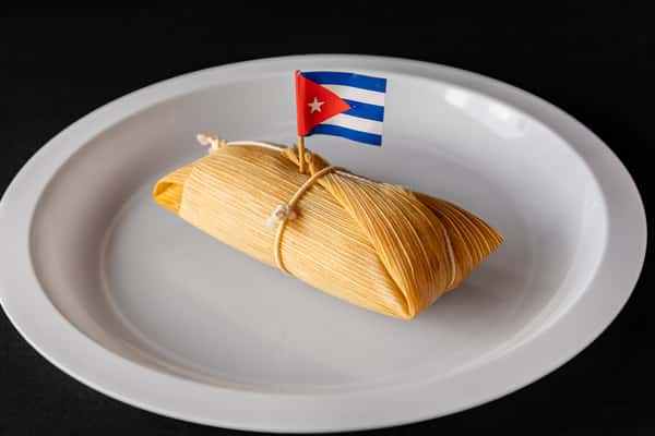 Traditional Cuban Pork Tamale