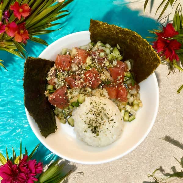 Ahi Tuna Poke Rice Bowl